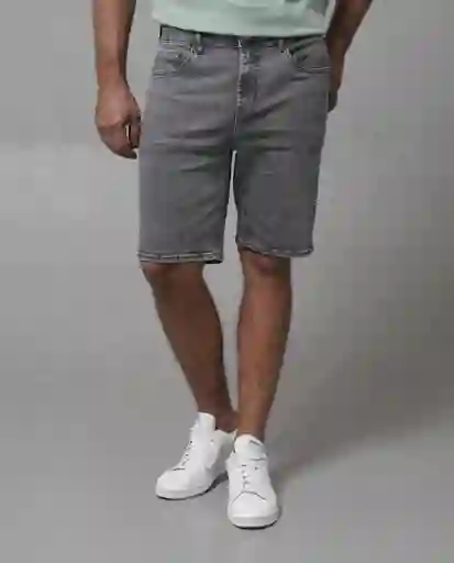 Bermuda Hombre Gris Talla 30 159G005_GRI194205 Rifle