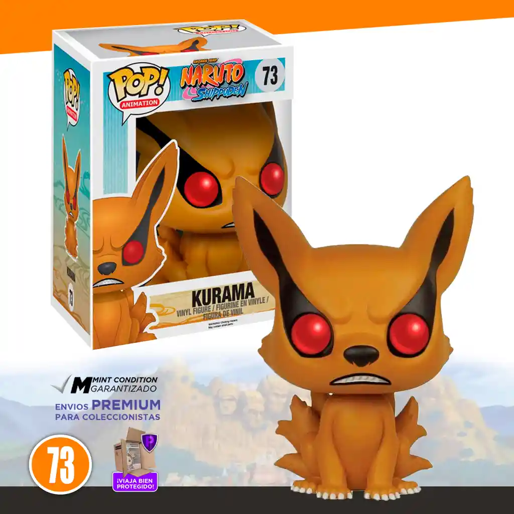 Funko Pop Animation Naruto Shippuden - Kurama # 73