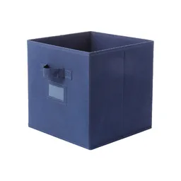 Miniso Organizador de Tela de Color Sólido Azul Marino