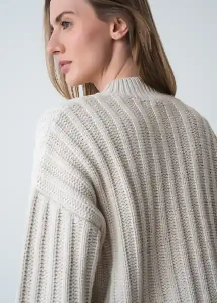 Tejido Mujer Crudo Ballueca Claro Talla XS Naf Naf