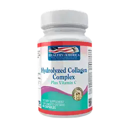 Hydrolyzed Collagen 1500mg Plus Vit C 60 Capsulas