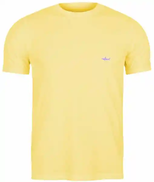 Camiseta Hombre Amarillo Pastel Talla S Salvador Beachwear