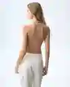 Camiseta Mujer Beige Talla M 601G011_BEI161324 Americanino