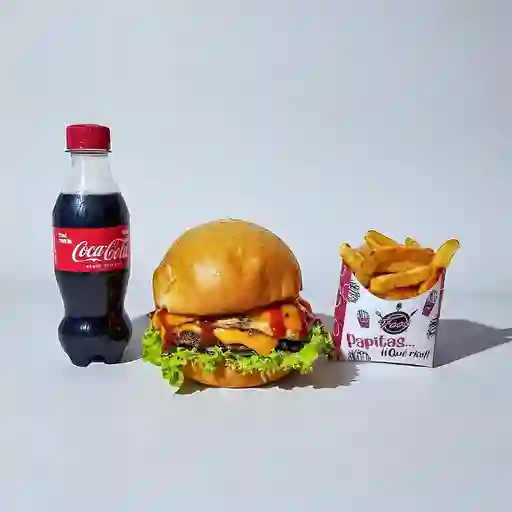 Combo hamburguesa doble mix