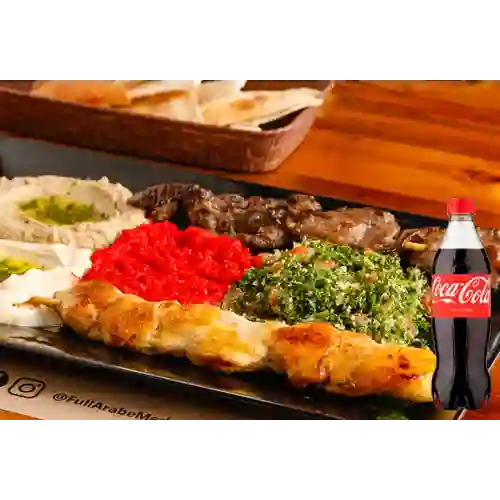 Combo Beirut Mixto Contiene : + Cocacola Orig 255 ml