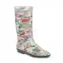 Croydon Botas de Lluvia Egil Mujer Blanco Talla 34