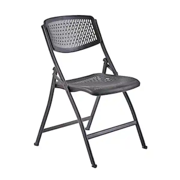 Genesis Silla Plegable Negra