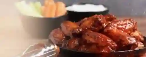 Alitas BBQ O Picantes (8 Und)