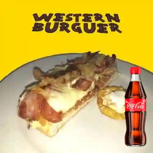 Combo Súper Perra Western + Coca Cola Original 300ML