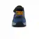 Los Gomosos Tenis Patines Con Luces Dung Niño Azul Talla 31