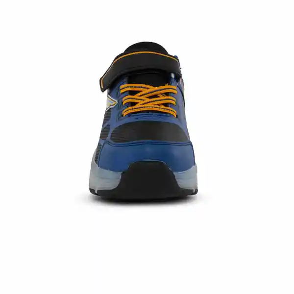 Los Gomosos Tenis Patines Con Luces Dung Niño Azul Talla 31