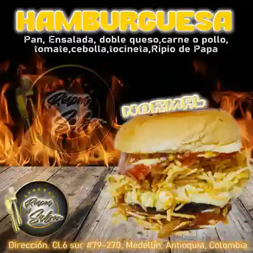 Hamburguesa Normal