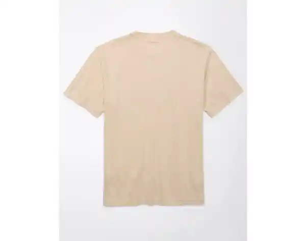 Camiseta Hombre Beige Talla Large American Eagle