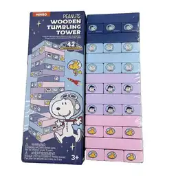 Juego de Destreza Torre de Madera Snoopy Miniso