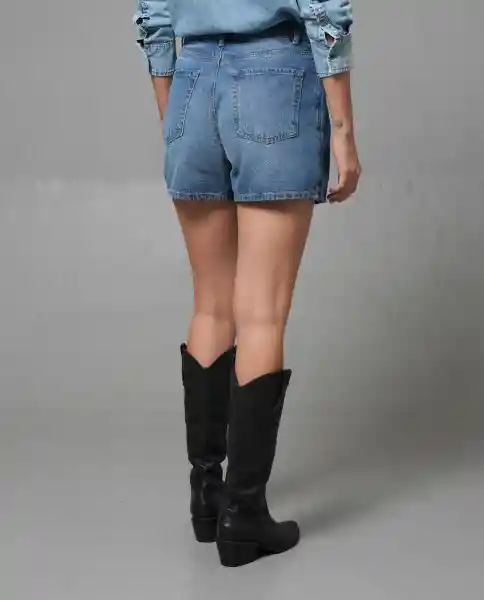 Short Mujer Azul Talla 6 253G005_AZU174021 Rifle