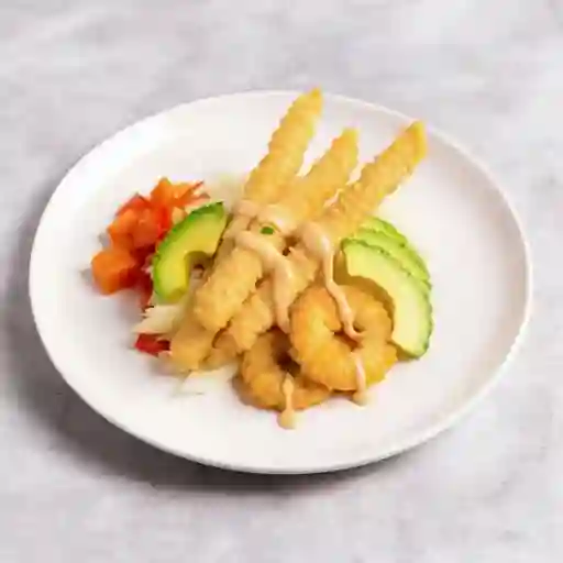 Kanikama tempura
