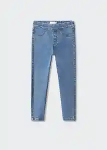 Jean Jegging5 Tejano Medio Talla 06 Niña Mango