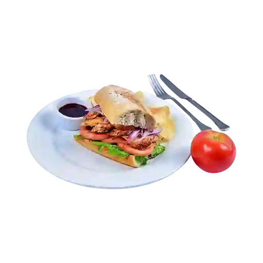 Sándwich Pollo Teriyaki + Papas Chips