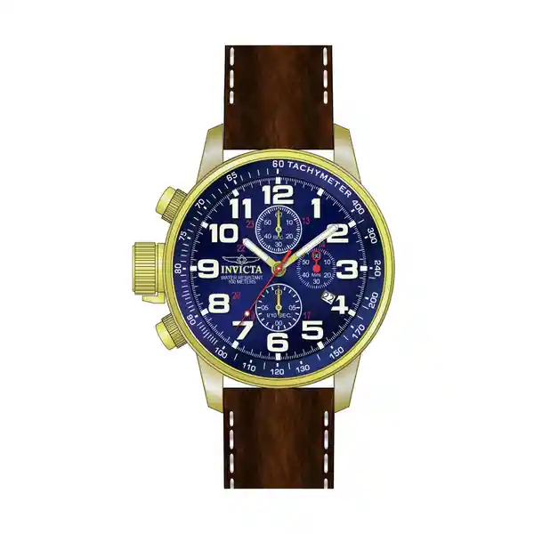 Invicta Reloj Hombre Marrón 3329J