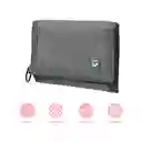 Cartera de Tela Con Correa Serie Gris Miniso