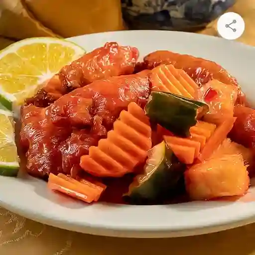 Pollo Agridulce.