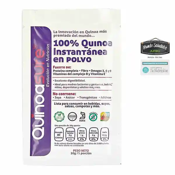 Quinuasure Suplemento Alimenticio en Polvo