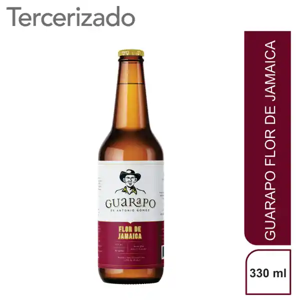 Guarapo Bebida Alcohólica Flor de Jamaica