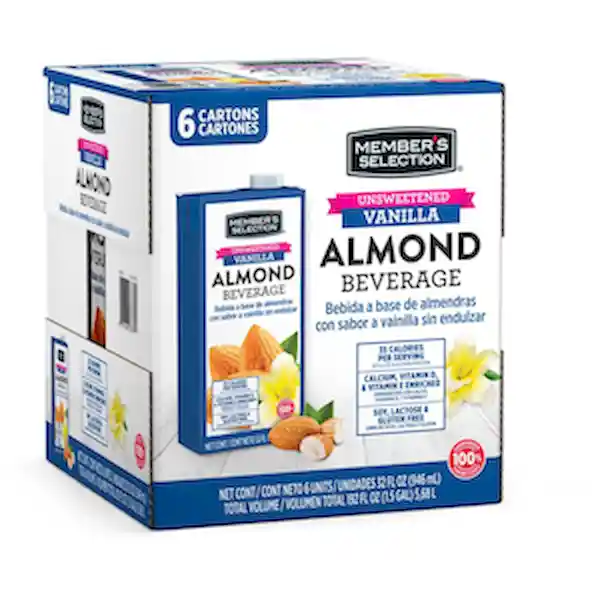 Member´s Selection Bebida de Almendra Sabor a Vainilla