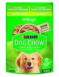 Dog Chow Alimento Húmedo para Cachorro Sabor Pollo 