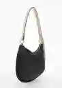 Bolso M Vico Negro Talla 99 Mujer Mango