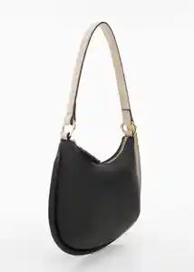 Bolso M Vico Negro Talla 99 Mujer Mango