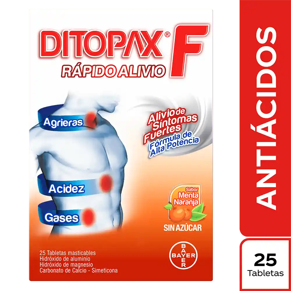 Ditopax F (470/328/410/25 mg)