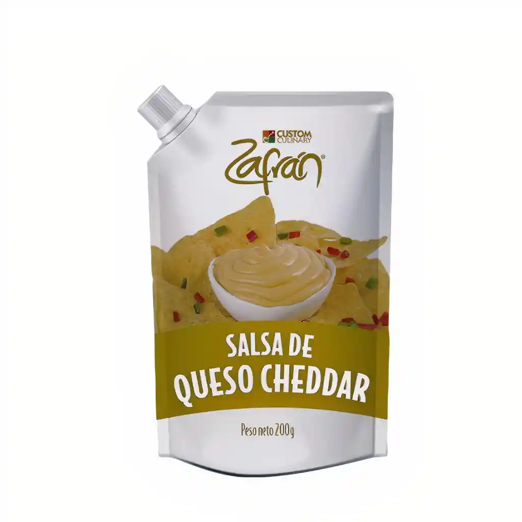 Zafrán Salsa de Queso Cheddar