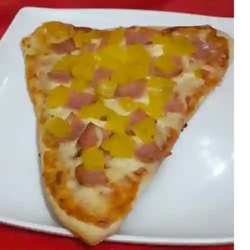 Porcion de Pizza Hawaiana