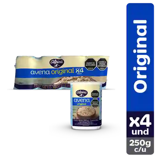 Alpina Bebida Láctea de Avena Original