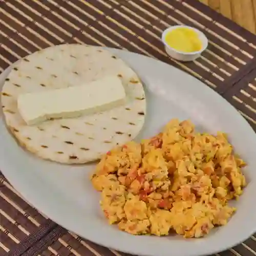 Arepa con Huevo Aliños