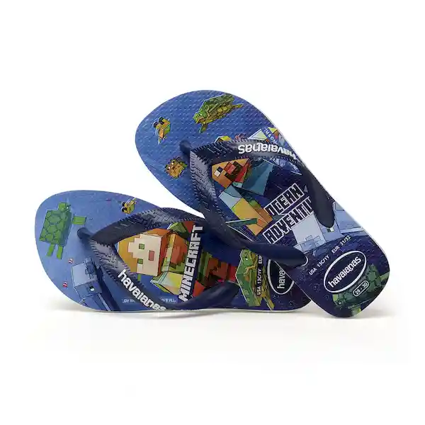 Havaianas Sandalias Minecraft Niño Talla 27-28 7893249016566