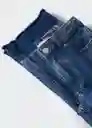 Jeans Reserve Tejano Medio Talla 12 Niñas Mango