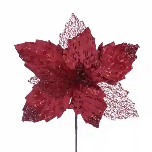 Poinsettia Básica M Red Navidad 2024