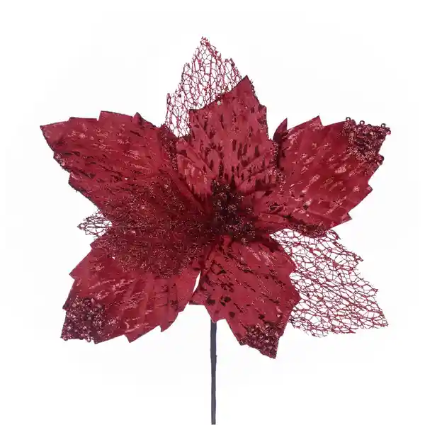 Poinsettia Básica M Red Navidad 2024