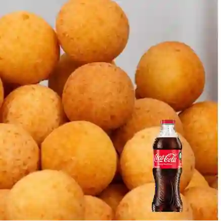Combo buñuelos tradicionales + coca cola