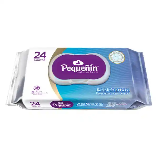 Pañitos Pequenin Humedas Acolchamax (24 Und)