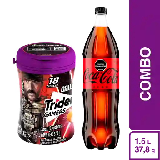 Combo Trident Call of Duty + Coca Cola Zero