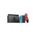Nintendo Switch Neon Con Super Mario Odyssey Y Estuche
