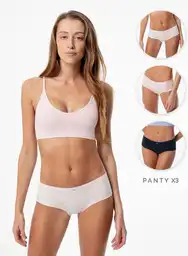 Panty Cachetero Mujer Surtido Talla S