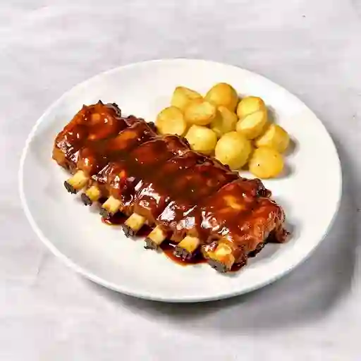 Costillitas ahumadas en salsa bbq - 550