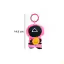 Llavero Guardia Rojo Juego Del Calamar Serie Miniso