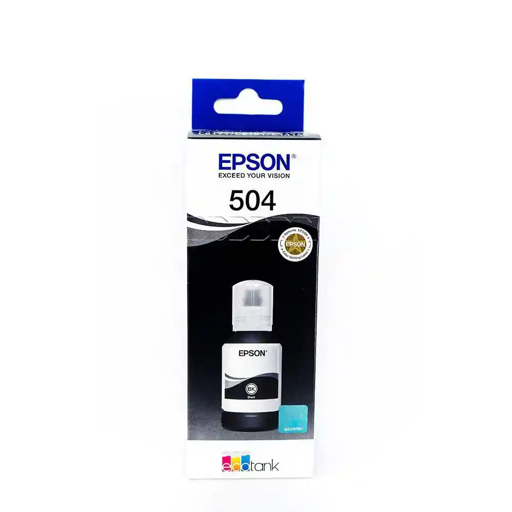 Epson Tinta Negra 504 para Impresora