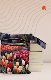 Funda Eco - Pintura de Tulipanes
