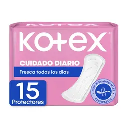Protectores Diarios Kotex Normal 15 Und